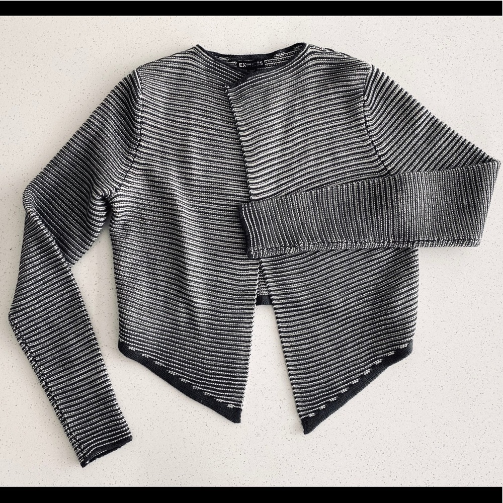 Guess Crop Cardigan Merino Wool Sweater size Small